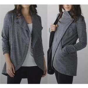 Lululemon That's A Wrap Sweater Jacket Women's Size 10